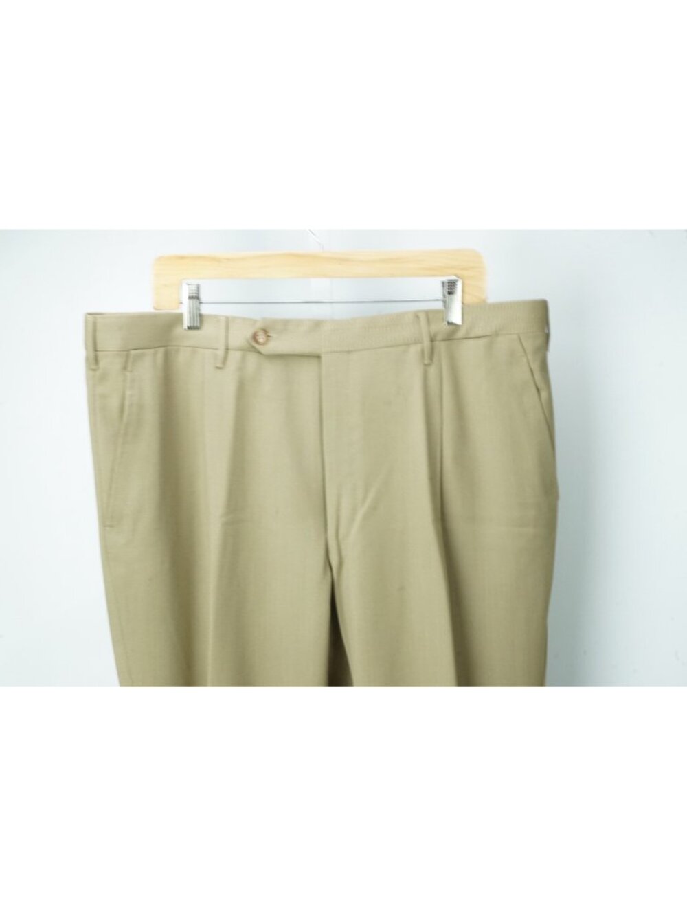 Rota Medium Khaki Brown Twill 100% Wool Dress Pants Sz 58 EU BRAND NEW